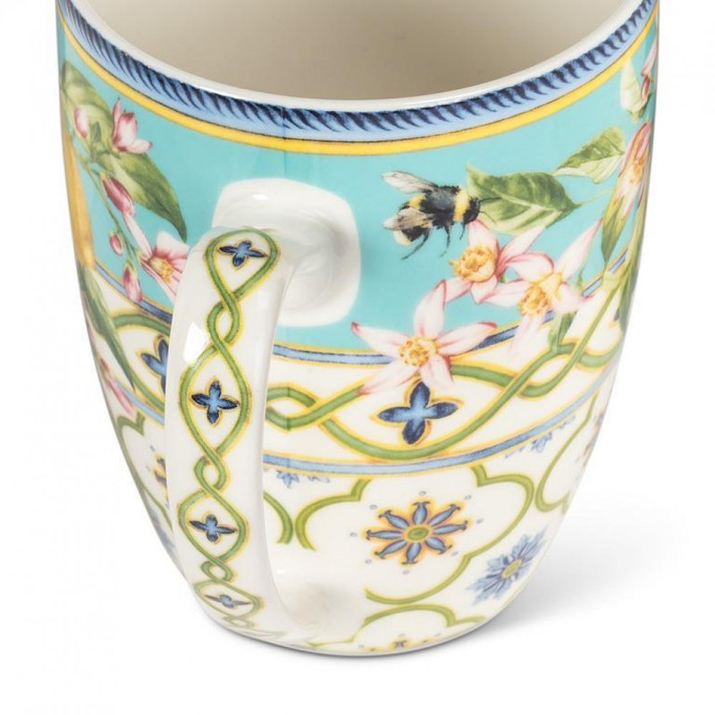 Lush Lemon Print Mug