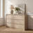 47.24" Width MDF 8-Drawer Dresser - Smooth Storage Accent Chest-652760756