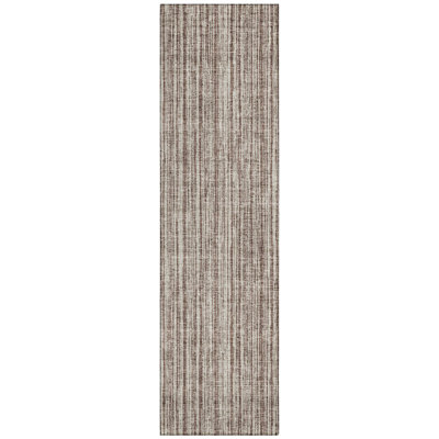 Machine Washable Indoor/Outdoor Chantille ACN760 StripesRug