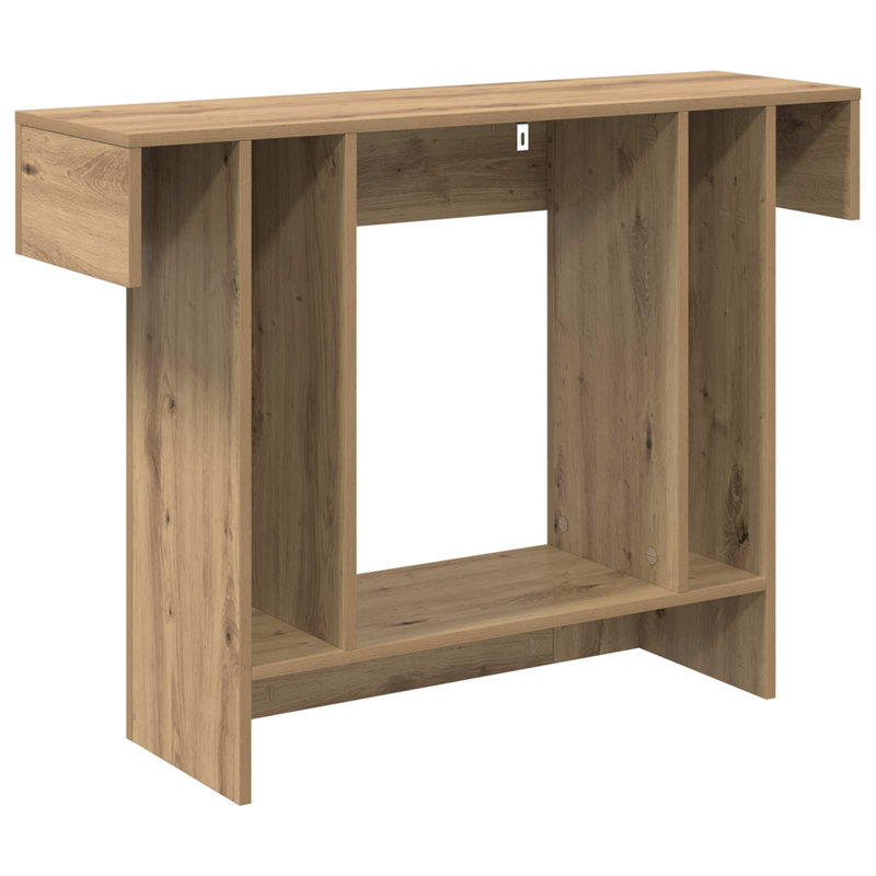 Console Table, Artisan Oak, Artisan Oak, 74cm H x 101cm W x 30cm D, Artisan Oak