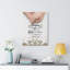 Honour Thy Father And Mother Matthew 19:19 - Wrapped Canvas Print-769875547
