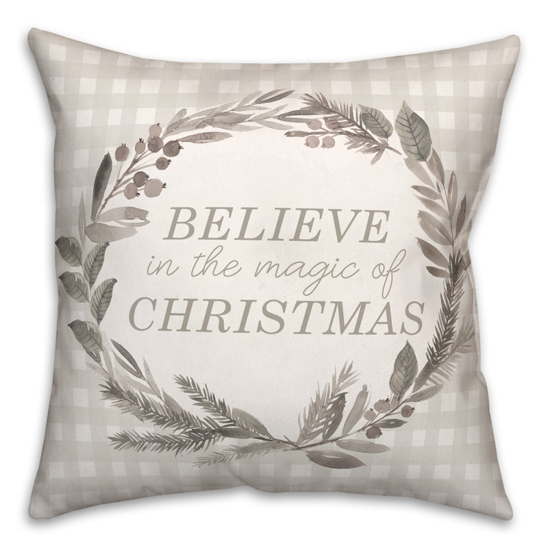 Reversible Throw Pillow