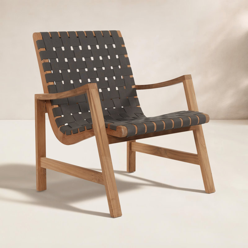 Aero Outdoor Teak Lounge Chair