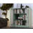 Palace Imports 100% Solid Wood 3-Shelf Bookcase, Frosted Glass Doors, Adjustable Shelves, 32" Wide, 35.75" Tall-109423290