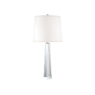 Clear Metallic Table Lamp -  Hudson Valley Lighting, L885-PN-WS