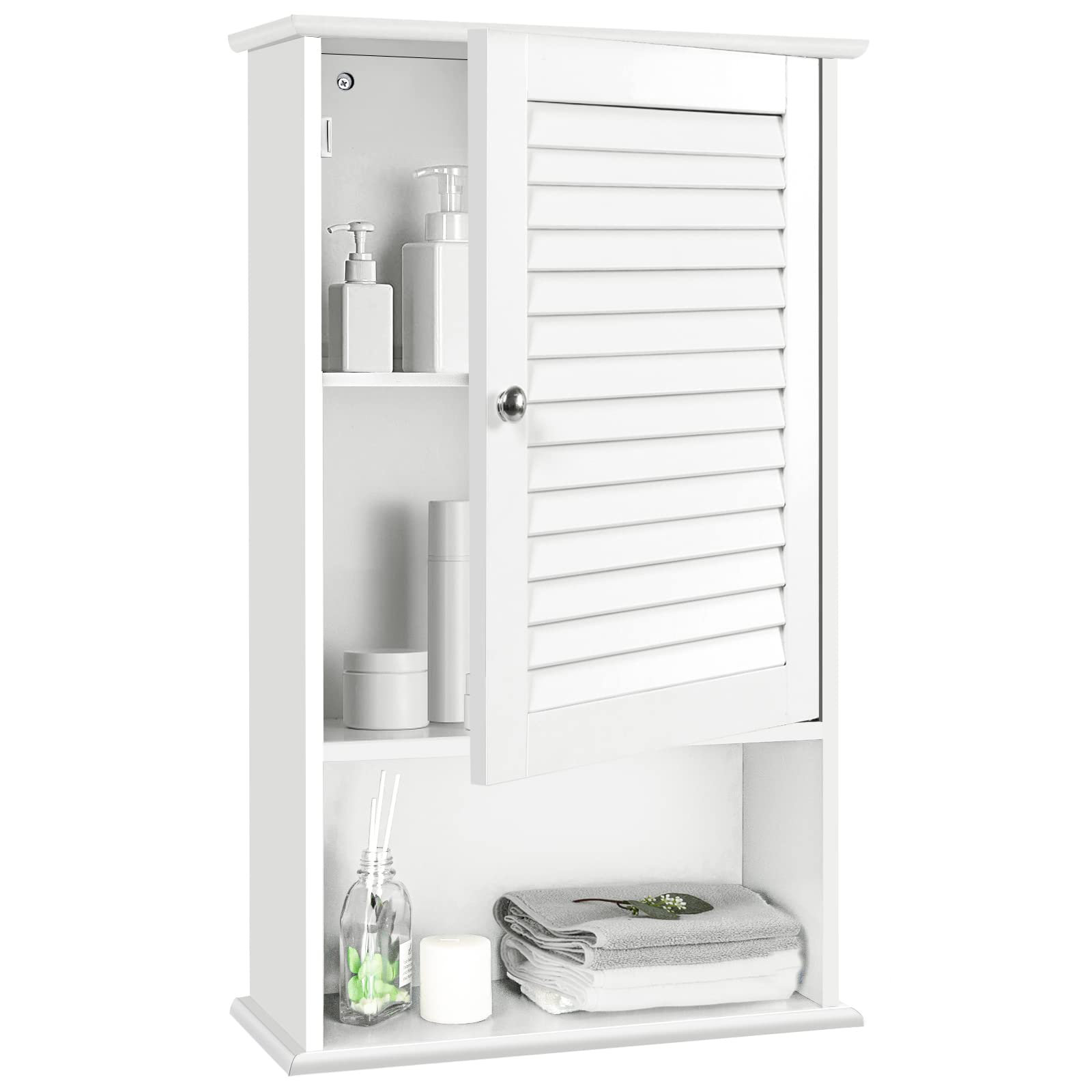 Kalessa Wall Bathroom Storage Furniture Set