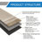 48"X7.17"*5mm Waterproof Rigid Core Luxury Vinyl Plank Flooring-117336719