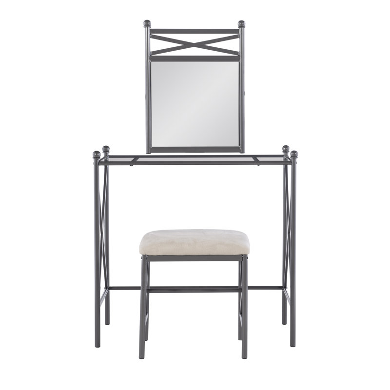 Ensemble coiffeuse et tabouret Coelho