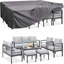 Aluminum Patio Furniture Set With Waterproof Cover
