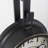 Metallic Brown Metal Hanging Desk/Table Clock