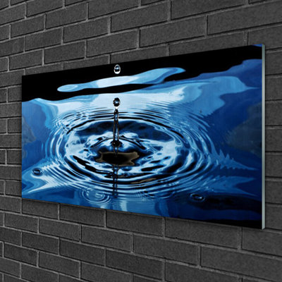 Art Water - No Frame Print on Glass