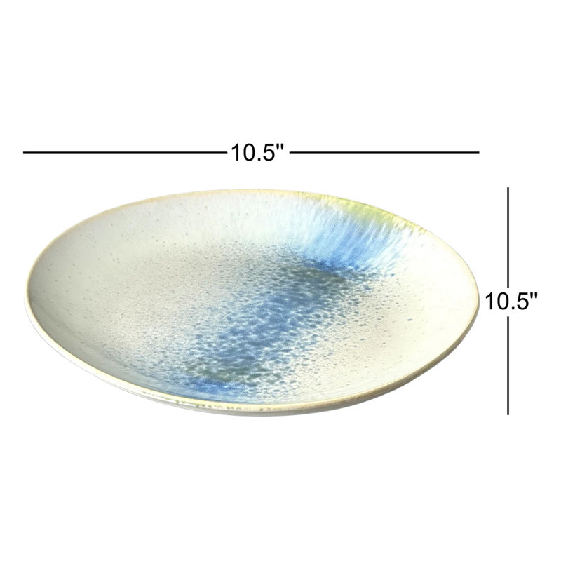 Carmel Sky Stoneware Dinner Plate