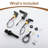 Probe 2-handle Bathroom Faucet with Drain Assembly