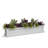 Anastasiya Resin Window Box Planter with Water Reservoir-9872668