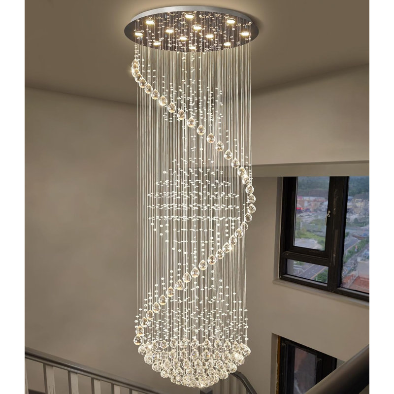 Itay 12 - Light Dimmable Tiered Chandelier