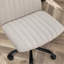 Chaise de bureau pivotante en tissu
