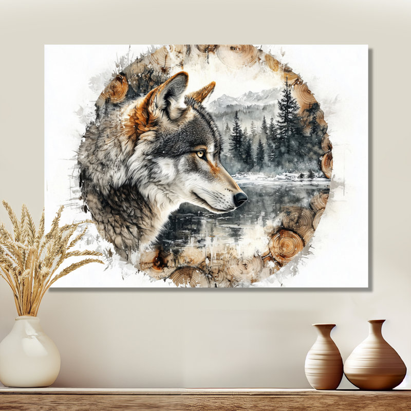 Geniene - Animals Wall Art, H 34 po x l 44 po, Toile tendue, Ne s'applique pas