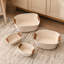 Lark Manor Fabric, Leather / Faux Leather Decorative Basket