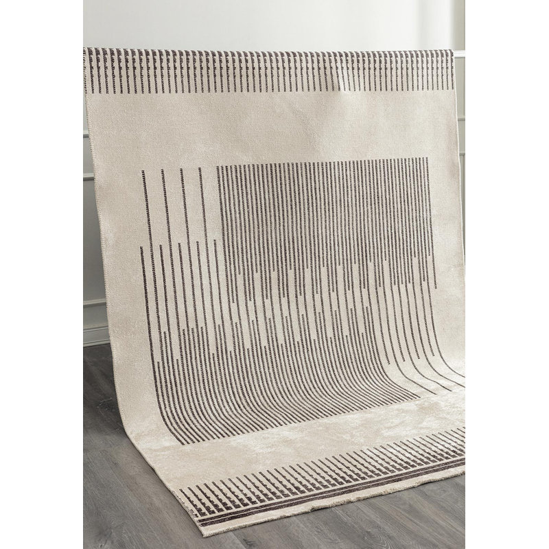 Tapis transitionnel à rayures Southwest, Rectangle 6 pi 7 po x 9 pi 10 po