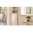 Natyra Freestanding Linen Cabinet, Tall Bathroom Cabinet, with a Drawer, Adjustable Shelves-2130834336