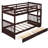 Twintwin Bunk Bed With Measures & -colored Practical Storage Solutions