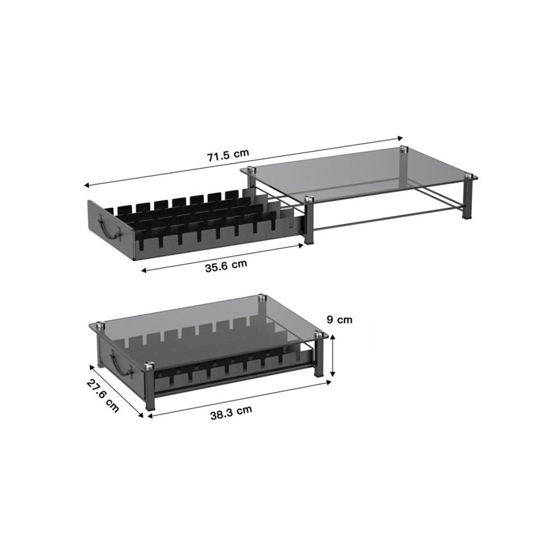 17 Stories Desk Organiser