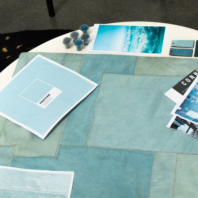 Pastiche Rug - Starlight Blue 1.5m , Round 8'2"
