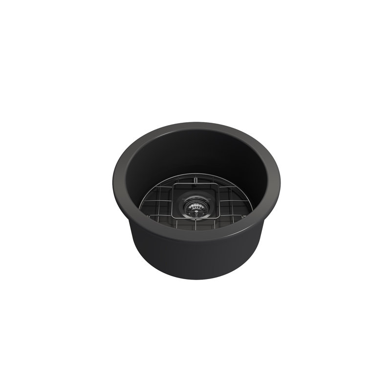 18.5'' L Kitchen Sink, Matte Dark Gray