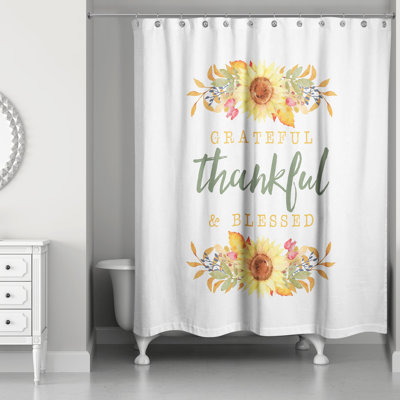 Senter Floral Shower Curtain