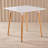 Knightdale Square Dining Table and Lisbon 4 Chairs Set