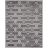 Hand Woven Silk Geometric Area Rug