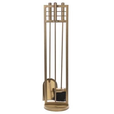4 pc fireset with cylinder handles