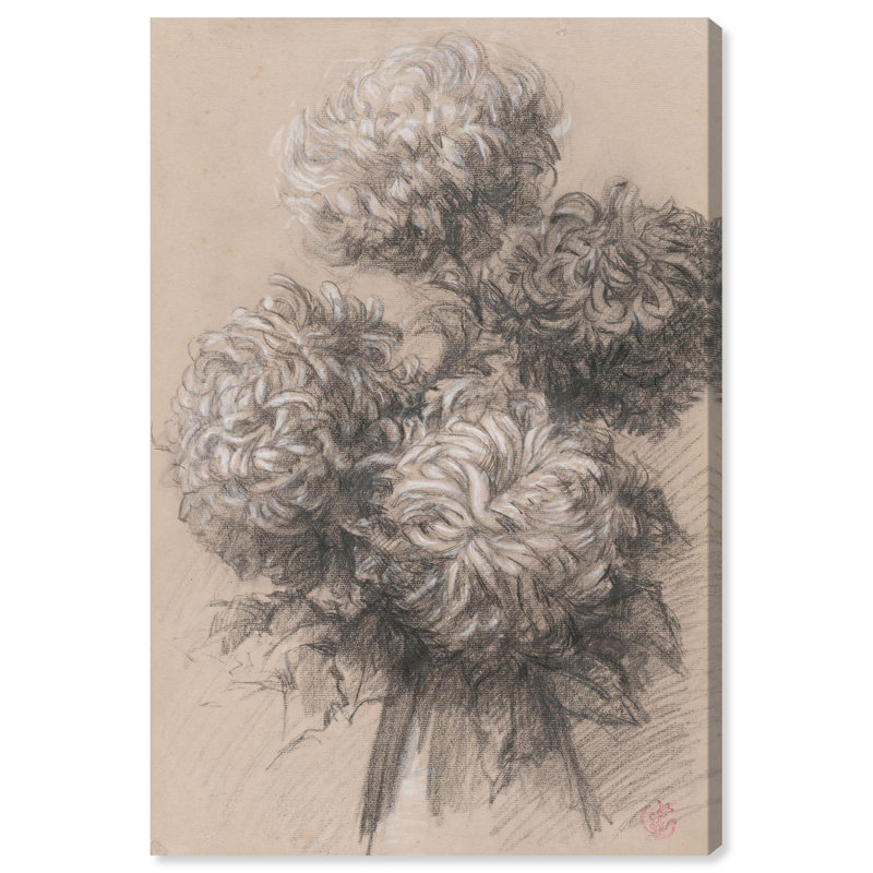«Ghost Flowers», reproduction d'art sur toile par Art Remedy, H 30 po x l 20 po, Gallery Wrapped