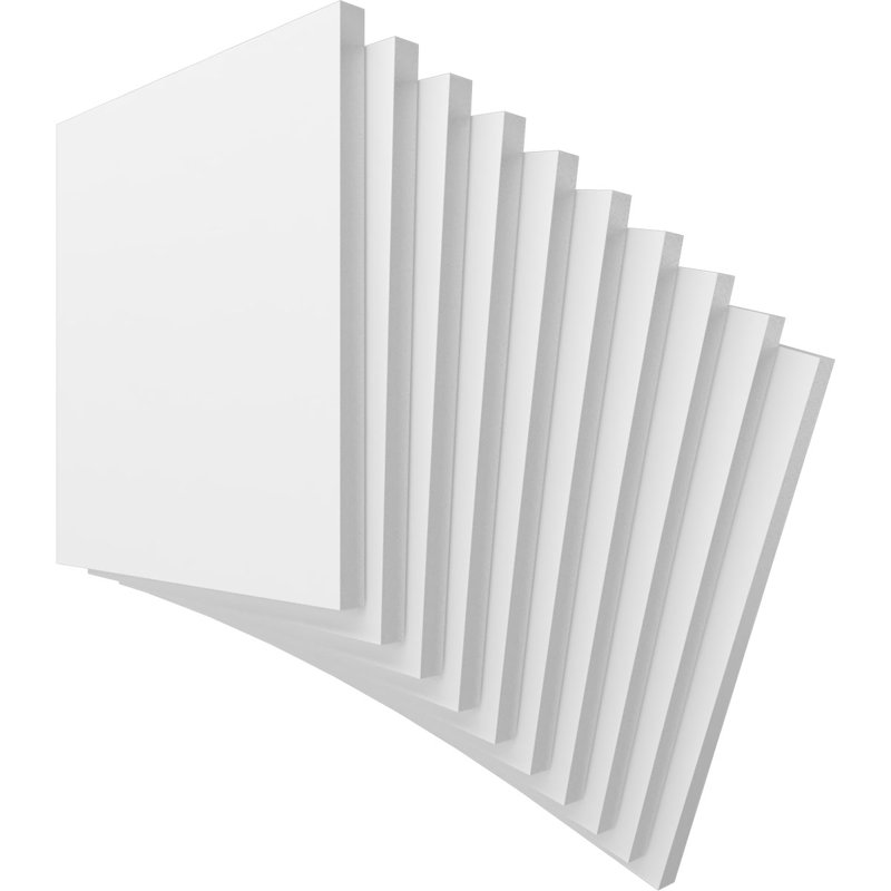 Panneaux de loisirs en PVC, H 11,75 po x l 11,75 po x P 0,63 po