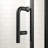 Pivot Swing Single Glass Panel Shower Door 30 In.W X 72 In.H,Adjustable 29.5-31 Inch Frameless Shower Door With 1/4 Inch Clear Tempered Glass
