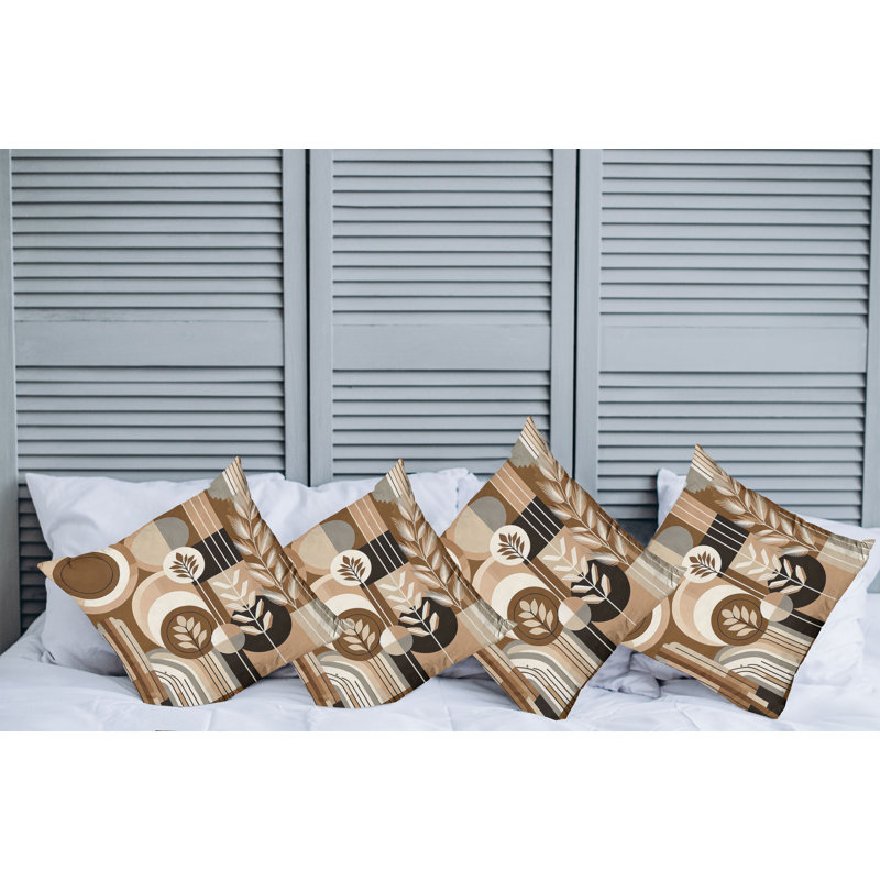 Fabric Reversible Throw Pillow, 24"H x 24"W