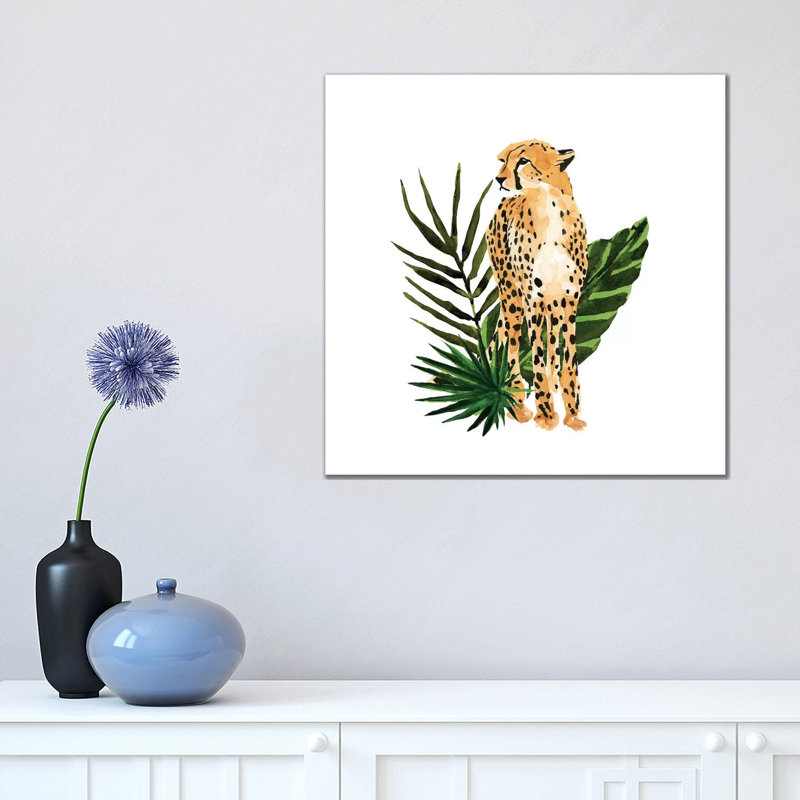 Cheetah Outlook I by Annie Warren - Wrapped Canvas Print, 45.72 cm H x 45.72 cm W x 1.91 cm D