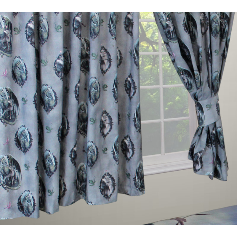 Protector of Magic Lisa Parker Bluxome  Pencil Pleat Curtains, Width 168 x Drop 182cm