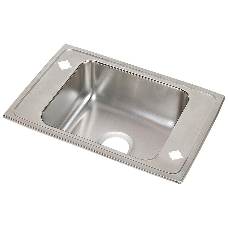 Lustertone Classic 31" L x 19.5" W Drop-In Kitchen Sink