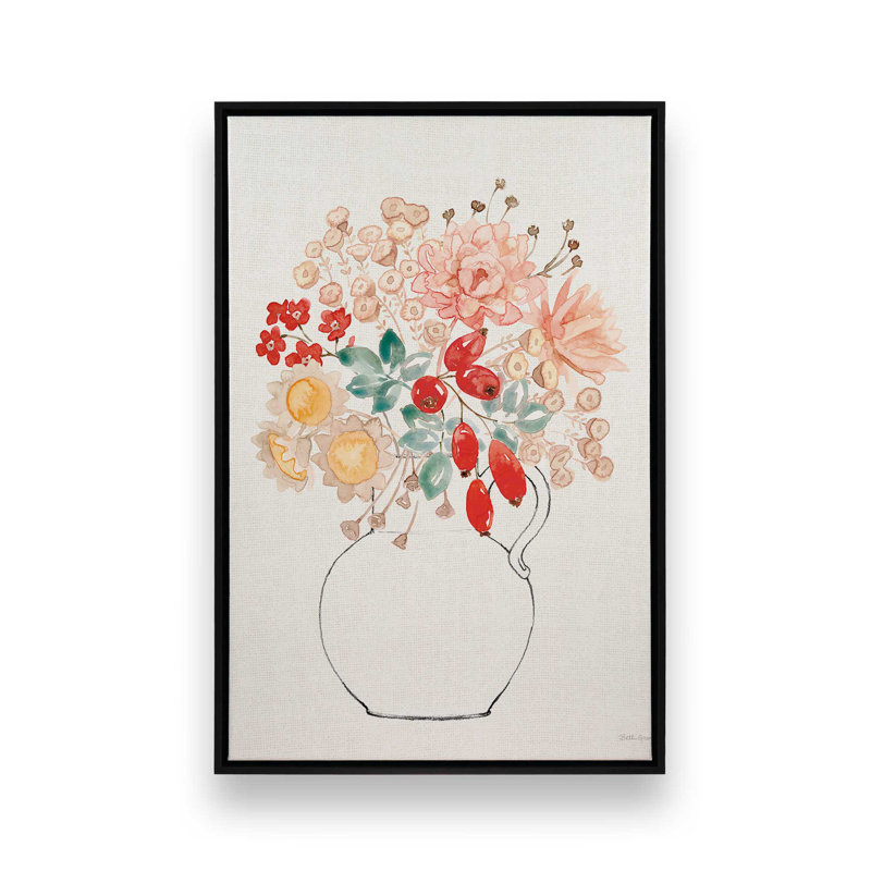 «Festive Season X» par Beth Grove, reproduction d'art, Noir, H 24 po x l 18 po, Cadre flottant