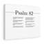 Arise, O God Psalm 82 - Wrapped Canvas Print