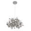 Lustre confetti 3 lumières Eclectic Chrome-70079949