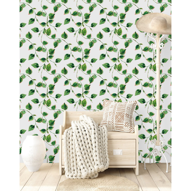 Floral Tile, 2.08' W x 18.75' L