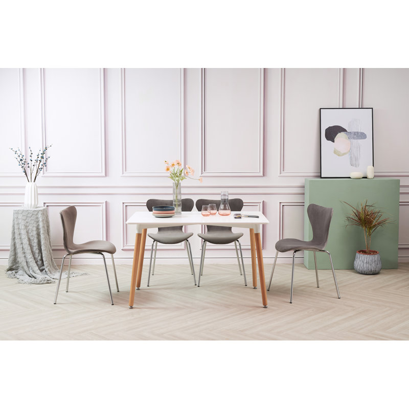 Katarina 4 - Person Dining Set, Grey