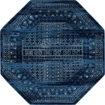 Tapis oriental bleu Angeliya
