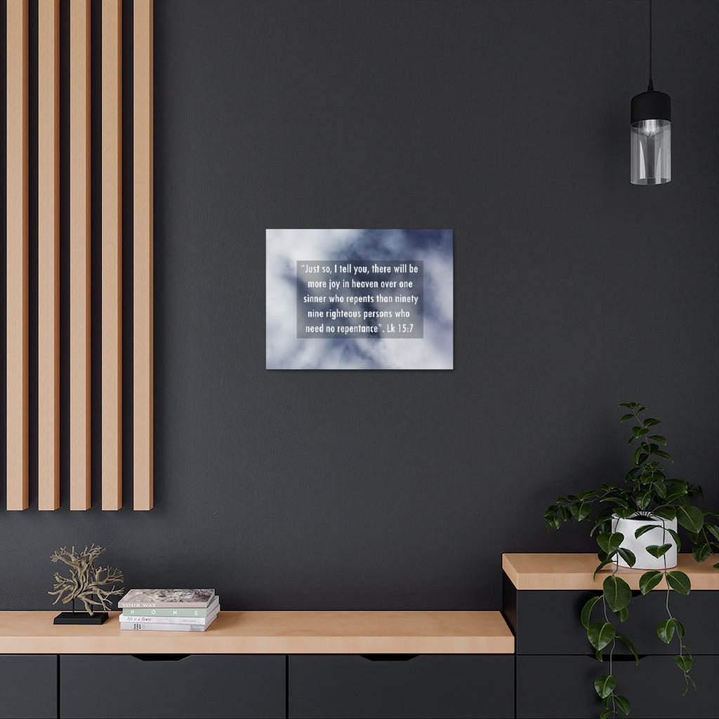 No Frame Print on Canvas