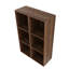 Armoire de rangement murale avec tablettes ouvertes-129339202