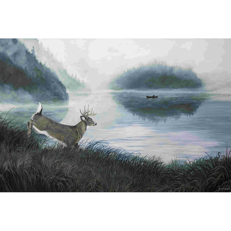 Deer Path II, H 32 po x l 48 po