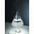 Clear and sandblasted