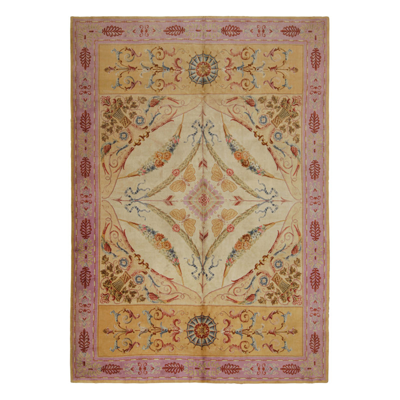 One-of-a-Kind 9'8" X 13'5" Hand Knotted Area Rug